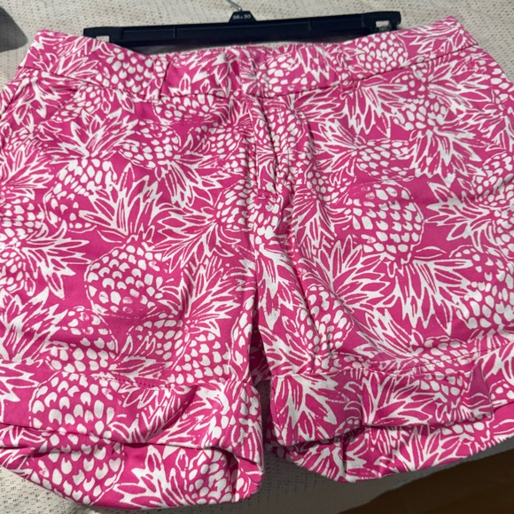 Caribbean Joe Pink and White Patterned Shorts - Picture 1 of 11